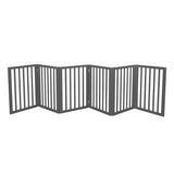 PaWz Wooden Pet Gate Dog Fence Safety Grey 100 Pack-1853958487206400000