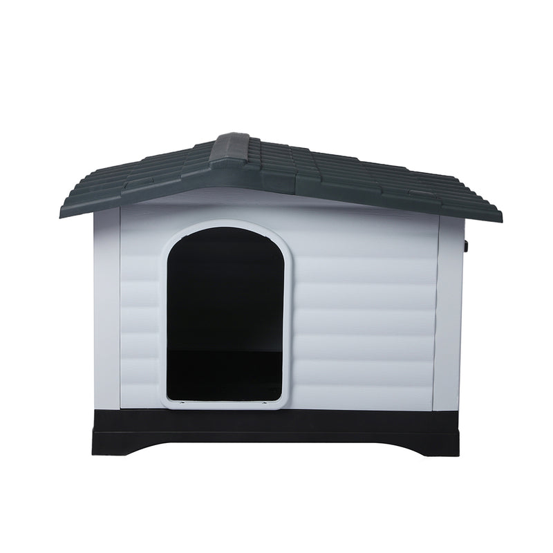 PaWz Dog Kennel Outdoor Indoor Plastic XL Grey-1831592555414949889