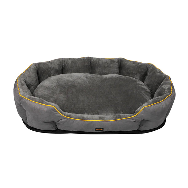 PaWz Electric Heater Bed Grey - Small