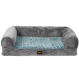 PaWz Pet Bed Sofa Dog Beds Bedding Soft M Grey Medium-1843791330908704769