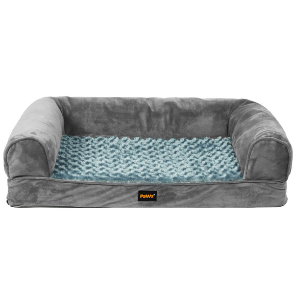 PaWz Pet Bed Sofa Dog Bedding Soft Warm XXL Grey XX-Large-1843791331604959233