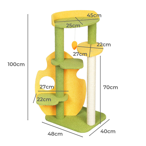 PaWz Cat Tree Kitten Furniture Condo-1853958500686893058