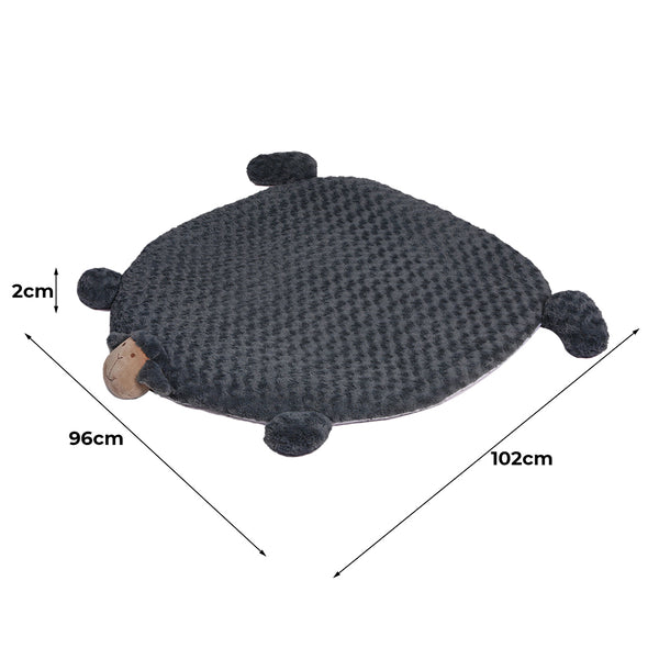 PaWz Pet Bed Cat Calming Beds Dog Squeaky L Charcoal Large-1831592969204011010