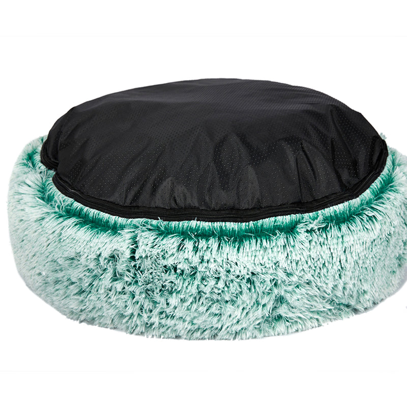 PaWz Pet Bed Cat Dog Donut Nest Calming XL Teal X-Large-1853958485037944837