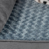 PaWz Pet Bed Sofa Dog Bedding Soft Warm L Grey Large-1843791330631880709