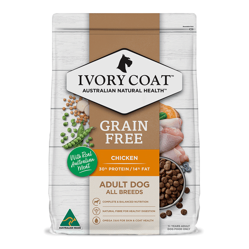 Ivory Coat Grain Free Adult Dog - Chicken