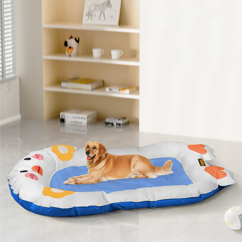 PaWz Pet Cooling Mat Dog Cat Human Size Blue-1831592676265431046