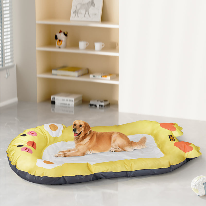 PaWz Pet Cooling Mat Dog Cat Human Size Yellow-1853958503631294470