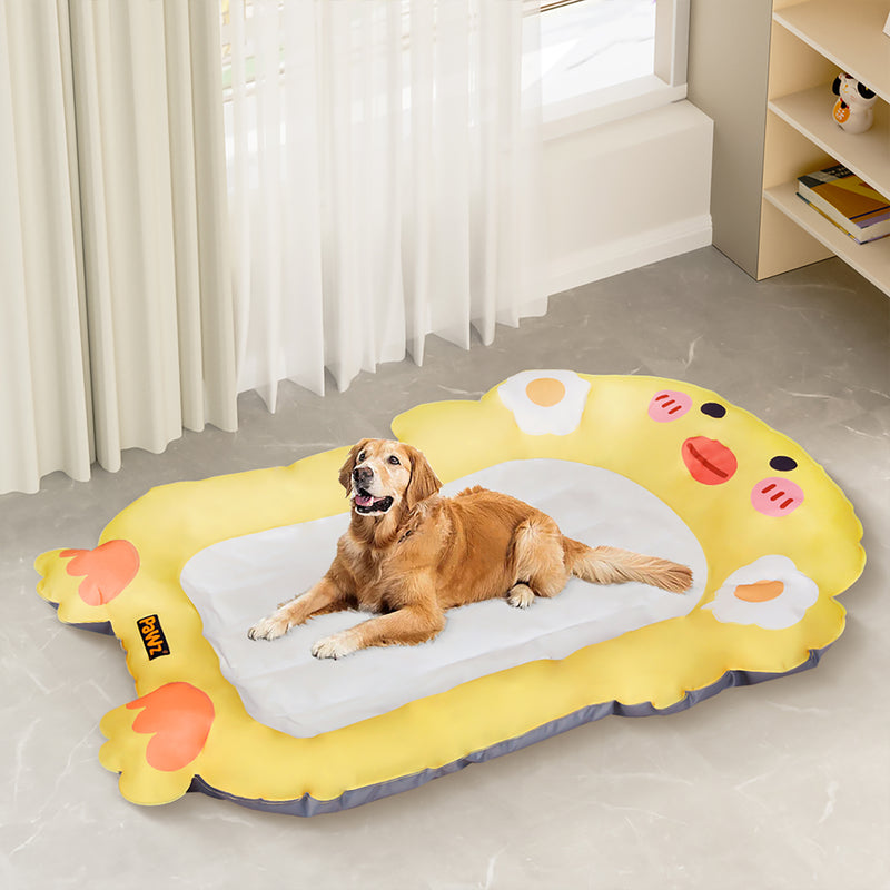 PaWz Pet Cooling Mat Dog Cat Human Size Yellow-1853958503631294471